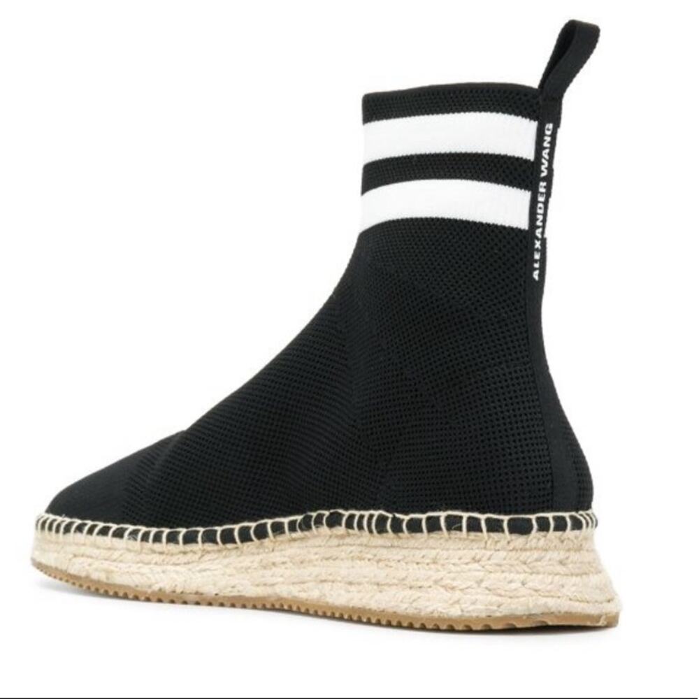 Alexander‎ Wang Dylan High Ankle Sock Espadrille 39 - Picture 8 of 8
